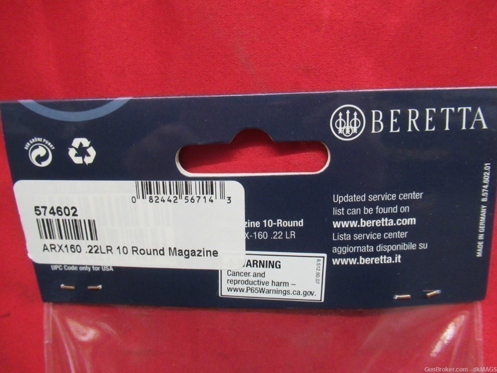 2 Beretta ARX160 .22 LR 10 Round Factory Magazines-img-2