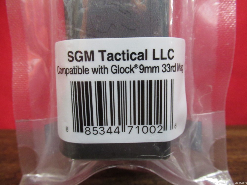 3 SGM Tactical 9mm 33rd Glock 17 19 19x 26 34 45 Magazines-img-2