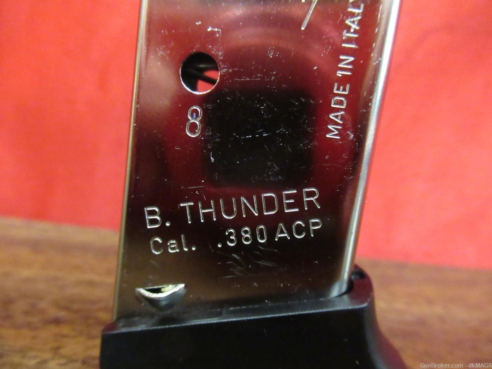 3 Mec-Gar Bersa Thunder .380 ACP +1 8-Round Magazines Nickel Finish-img-6