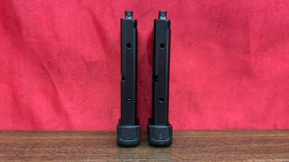 2 Pack Ruger LCP II 2 .22 LR Long Rifle 10 Round Steel Magazines Mags Clips-img-3