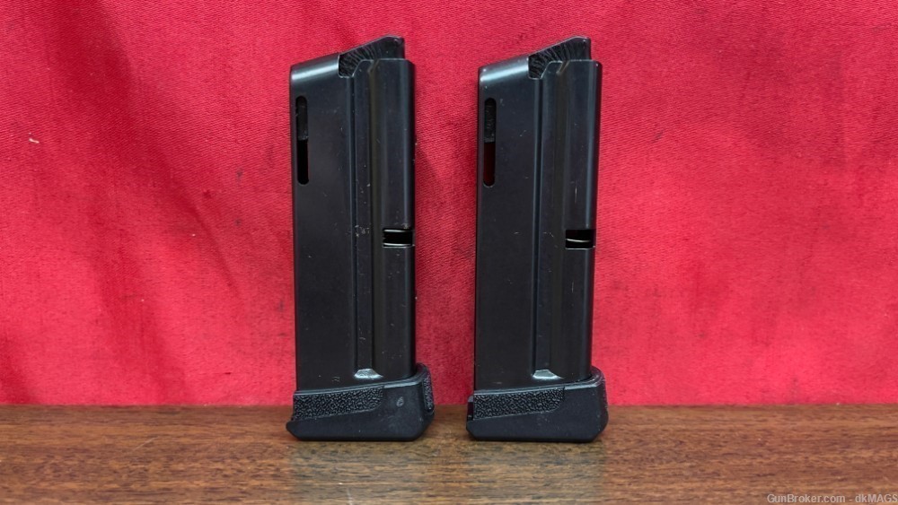2 Pack Ruger LCP II 2 .22 LR Long Rifle 10 Round Steel Magazines Mags Clips-img-2