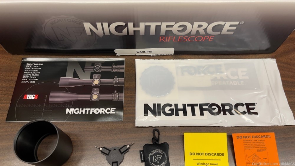 NightForce C650 ATACR 7-35x56 F1 MOA-XT .25 MOA DIGILLUM Rifle Optic Scope-img-20