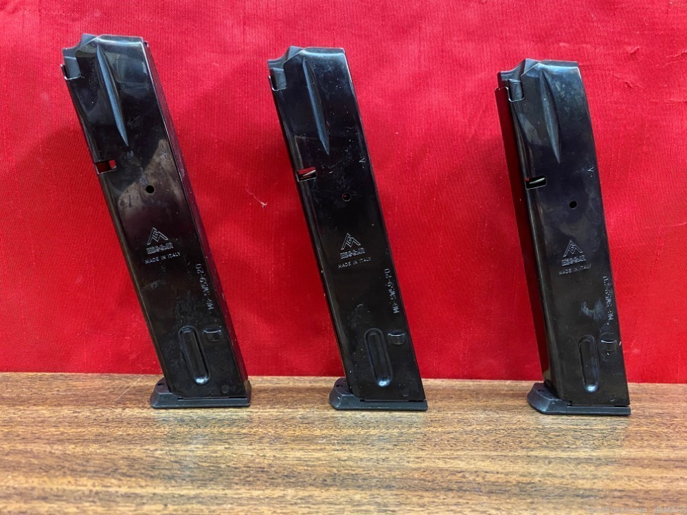 3 Smith&Wesson 5900 Series Magazines For S&W 59 Or 915, 9mm 20Rds-img-3