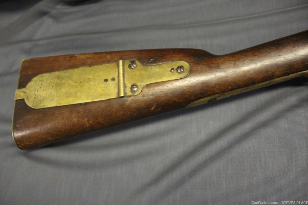 Pre Civil War 1841 Harpers Ferry Blackpowder Mississippi Rifle .58 -img-6