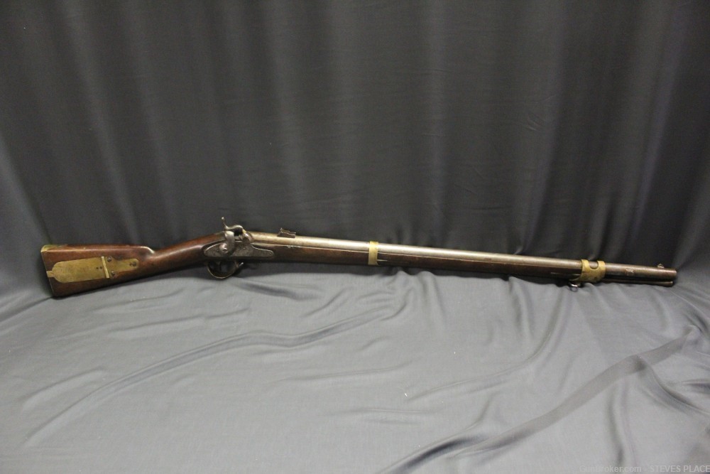 Pre Civil War 1841 Harpers Ferry Blackpowder Mississippi Rifle .58 -img-0