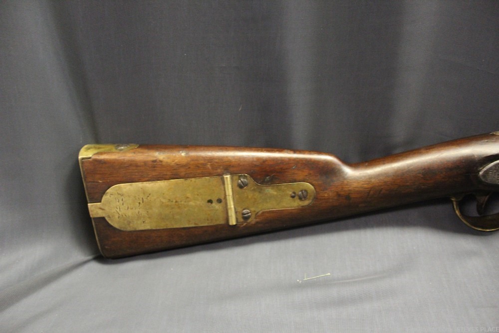 Pre Civil War 1841 Harpers Ferry Blackpowder Mississippi Rifle .58 -img-1