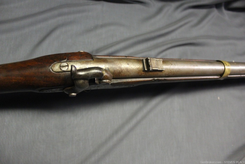 Pre Civil War 1841 Harpers Ferry Blackpowder Mississippi Rifle .58 -img-10