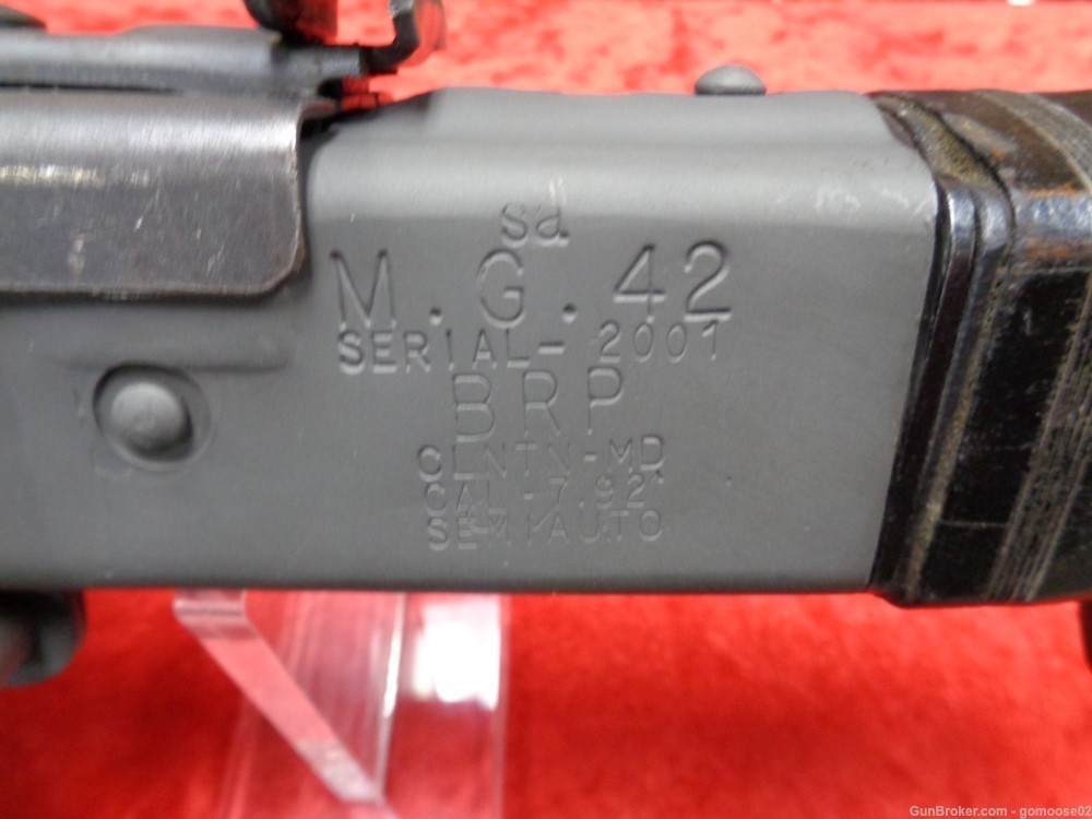 MG-42 8mm Semi Automatic Rifle MG42 FULLY FUNCTIONING AR-15 Trigger I TRADE-img-26