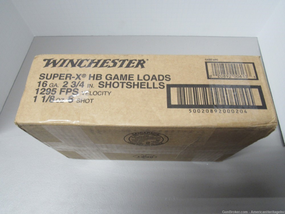 16 GA Winchester Super-X Game Loads #6 Shot 250Rds - no CCF - $22 SHIP-img-1