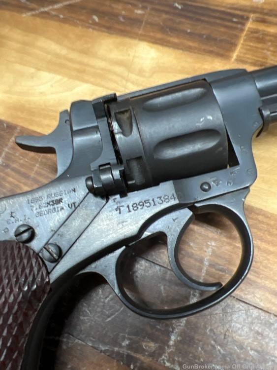 SUPPRESSED RUSSIAN 7.62 NAGANT REVOLVER!  ONLY ONE IN EXISTENCE!-img-7