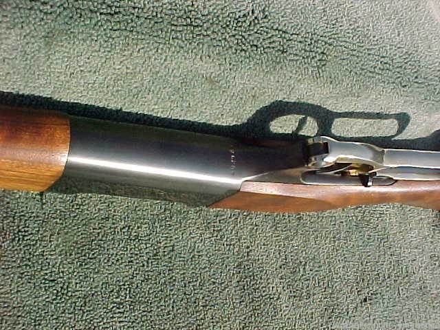 SAVAGE 1895 308 Lever Rifle Octagonal Brl Indian 75TH Ann Medallion Gold Ac-img-20