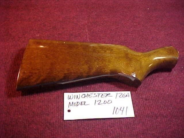 Winchester Model 1200 Stock - Vintage Original Factory Finish-img-0