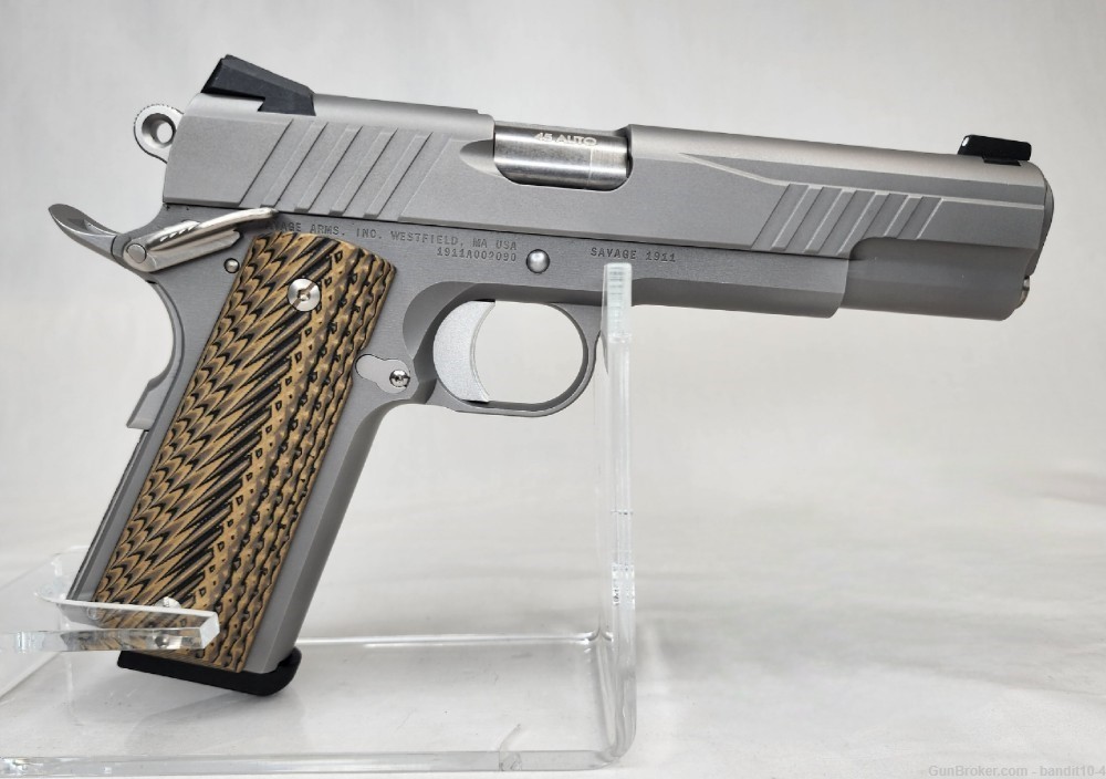 Savage 1911 Government Pistol 45 ACP Stainless 67202, 16698 NEW MODEL! RARE-img-10