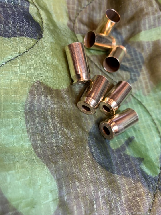 Once fired .45 ACP brass cleaned and deprimed 150 ct-img-2