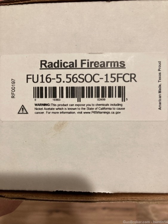 Radical Firearms AR-15 5.56 16” Complete Upper-img-8