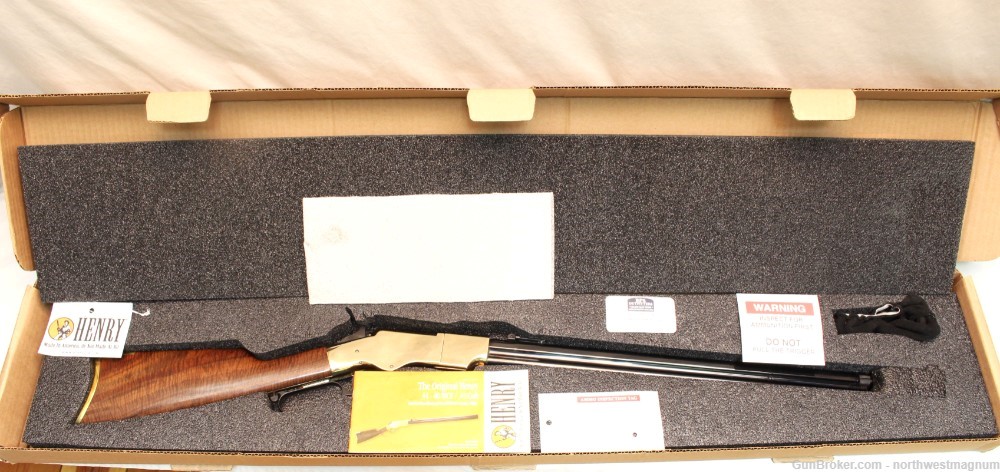 Henry Original Henry Carbine in 44-40 H011R Unfired In The Box-img-0