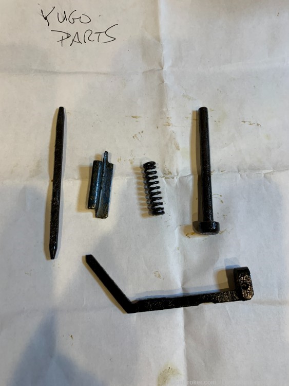 SKS small parts Firing pin, Follower, spring, piston extension & more NOS-img-0