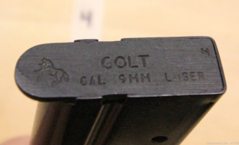 Colt Factory Genuine 9mm 8rd Compact Defender Officer Magazine Blued -img-8