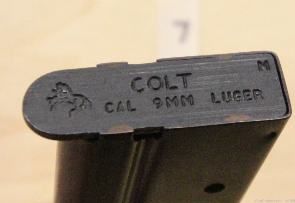 Colt Factory Genuine 9mm 8rd Compact Defender Officer Magazine Blued -img-17