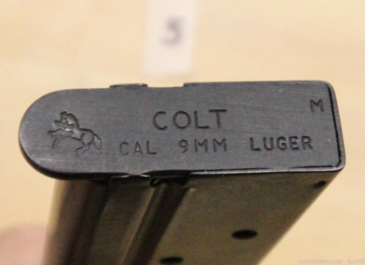 Colt Factory Genuine 9mm 8rd Compact Defender Officer Magazine Blued -img-11