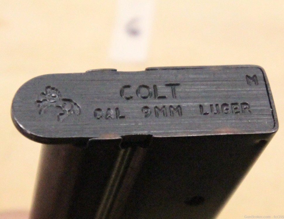 Colt Factory Genuine 9mm 8rd Compact Defender Officer Magazine Blued -img-14