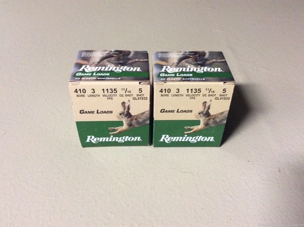 Remington 410 Shot shells / slug Lot-img-1