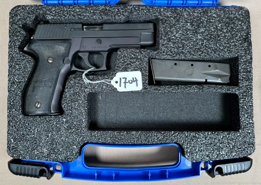 Sig Sauer P226 9mm DAK Pistol + Case & 2x Magazines-img-9