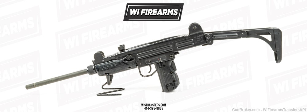 PREBAN IMI Action Arms Uzi Model 45 .45ACP w/ Original Case! Like Model A B-img-0