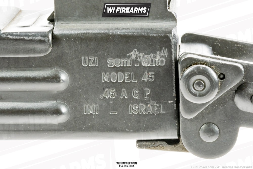 PREBAN IMI Action Arms Uzi Model 45 .45ACP w/ Original Case! Like Model A B-img-4