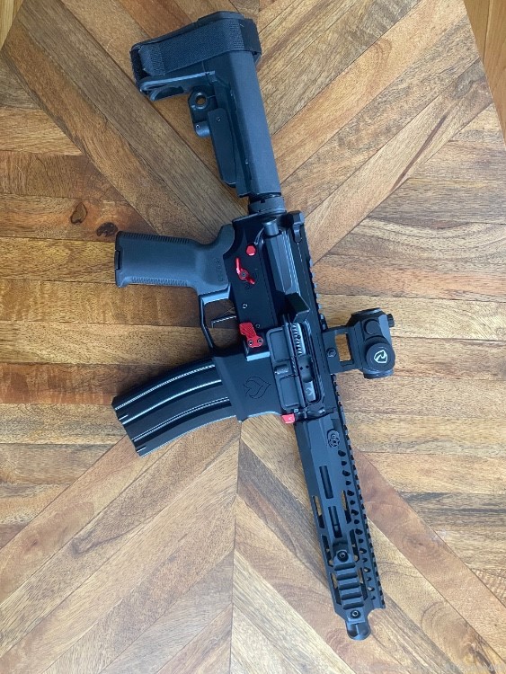 Ballistic Advantage 9" 300 BLK & Red AR Pistol -img-7