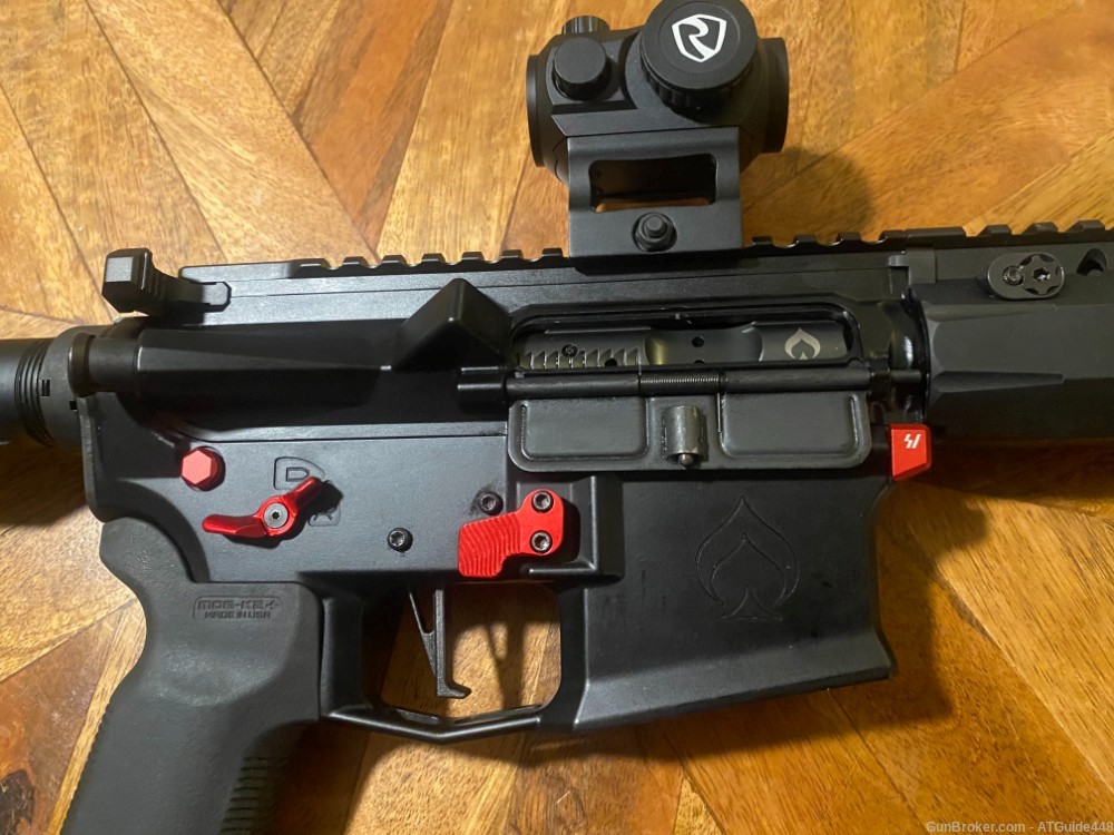 Ballistic Advantage 9" 300 BLK & Red AR Pistol -img-3