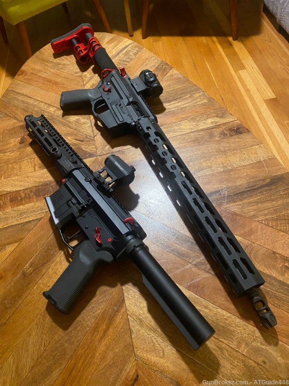 Ballistic Advantage 9" 300 BLK & Red AR Pistol -img-9