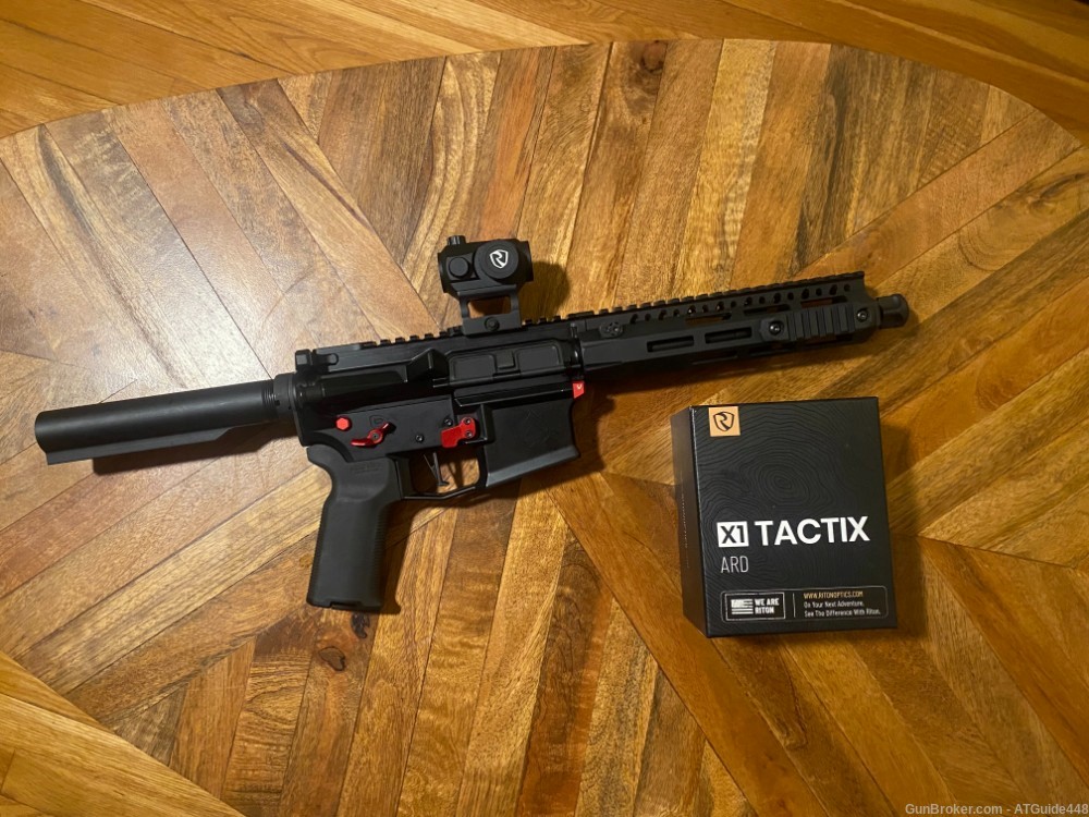 Ballistic Advantage 9" 300 BLK & Red AR Pistol -img-1