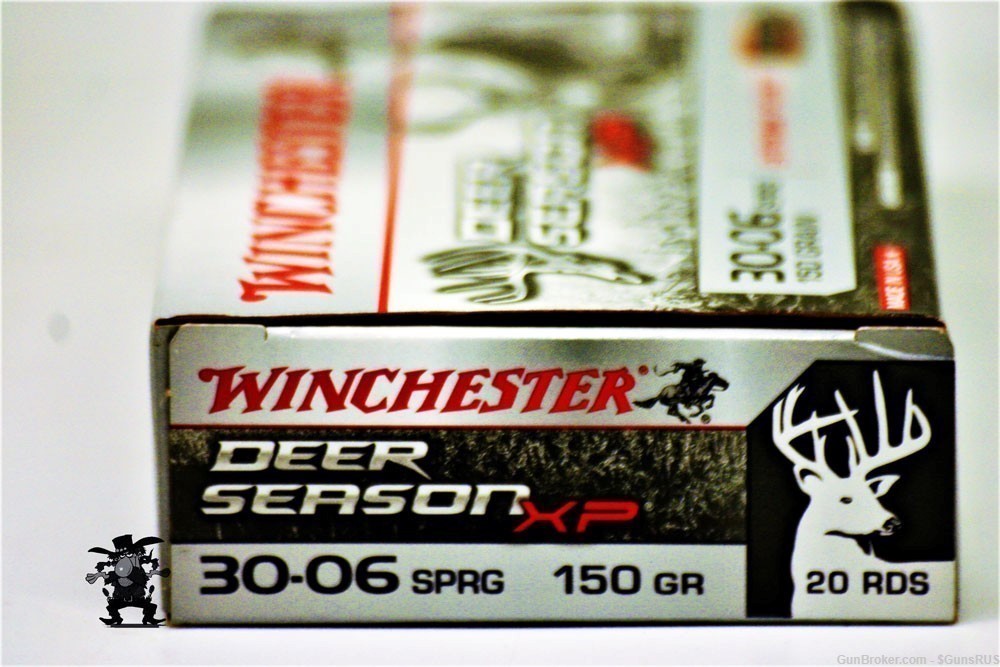 30-06 Winchester DEER SEASON XP 30-06 sprg 150 Grain Extreme Point 20 RDS-img-3