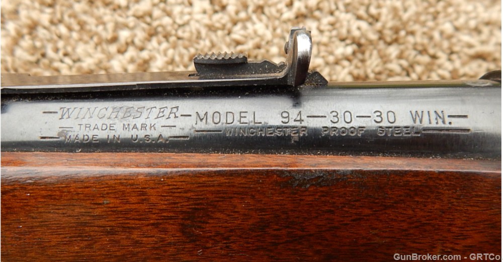 Winchester Model 94 carbine – 30-30 Win. - 1960-img-34