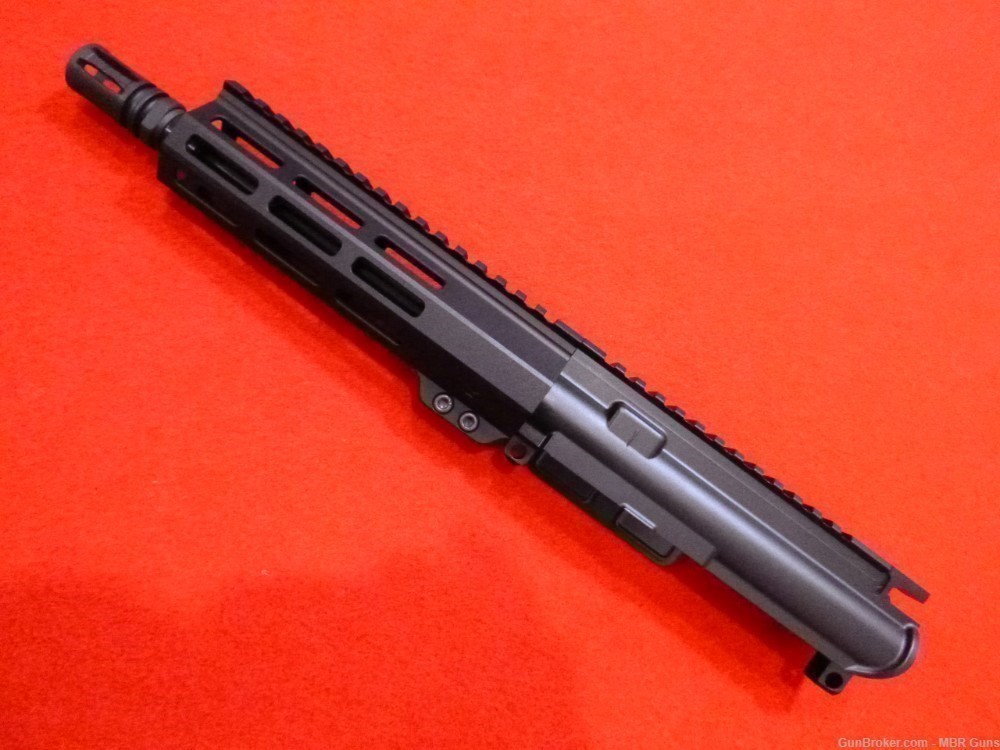 AR 15 9mm Upper Assembly 8.5" Nitride Barrel 7" M-Lok Handguard-img-2