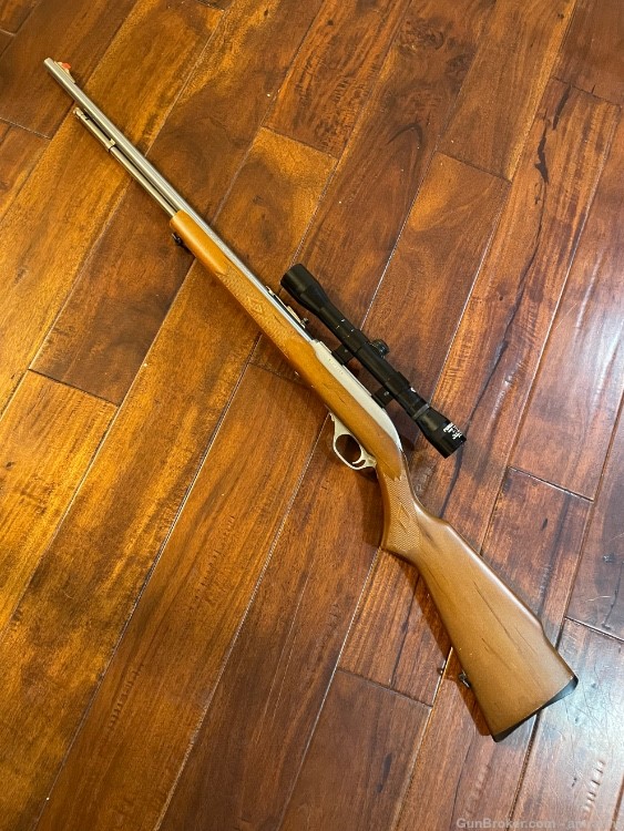 Marlin 60SB .22lr Stainless with scope-img-1