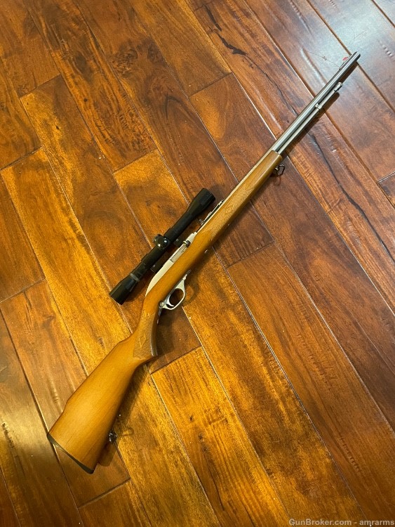 Marlin 60SB .22lr Stainless with scope-img-0