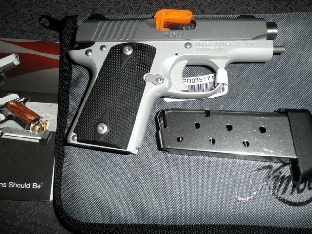 KIMBER  MICRO9  STAINLESS NEW UNFIRED FROM FACTORY. LOOK-img-2