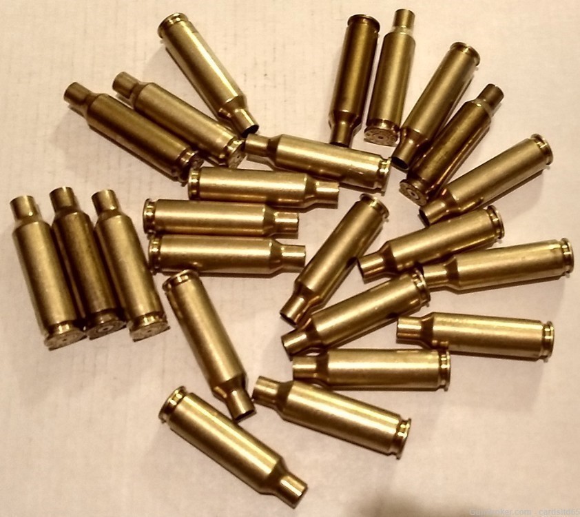 60 6.5 Creedmoor Winchester & S&B Large Primers Reloadable Brass Casings -img-0