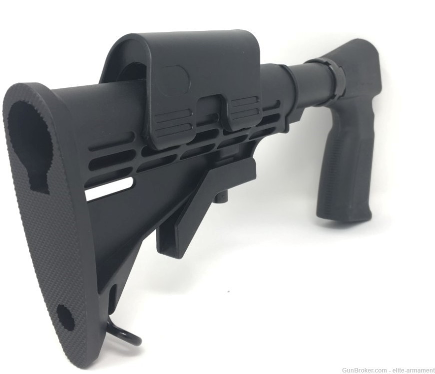Remington 870 Tactical Shotgun Stock & PIstol Grip + Snap On Cheek Rest -img-1