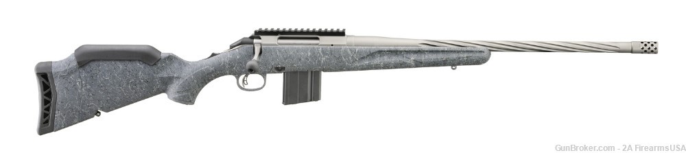 Ruger American Rifle Gen 2 - 6.5 Grendel - 20" Spiral Fluted Barrel - Gray -img-0