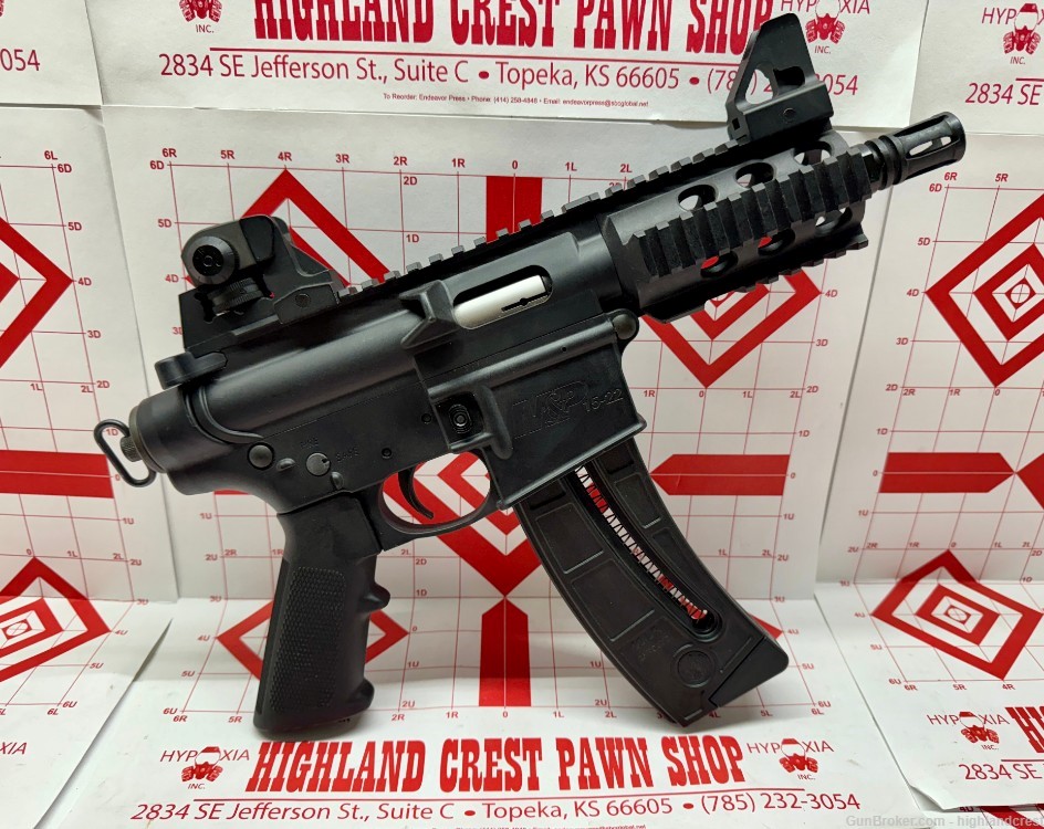 RARE Smith & Wesson M&P 15-22P 6in. 25rd 22lr pistol S&W mp1522p Reduced!-img-0