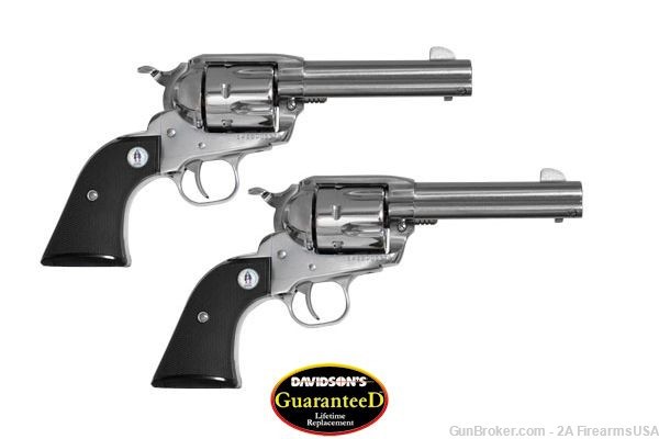 Ruger SASS Vaquero (Pair w/ Consecutive Serial Numbers) - 357 Mag -img-0