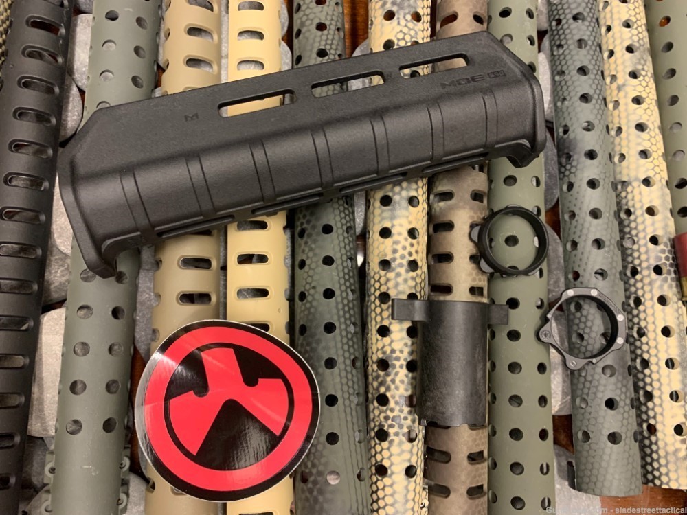 PARDNER PUMP Shotgun Forend + Strap KIT 7 3/4" Tube TACTICAL + ALL USA MADE-img-6