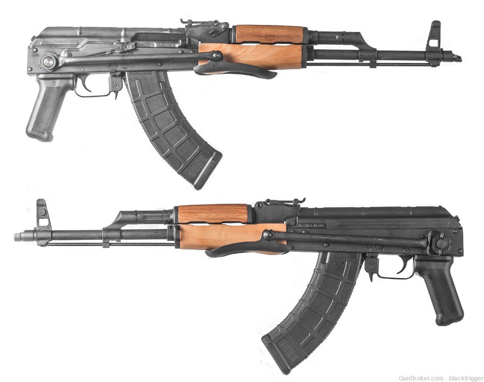 Century Arms RI3321N WASR 7.62x39mm 30+1 16.25" Folding Stock Wood Forearm -img-3