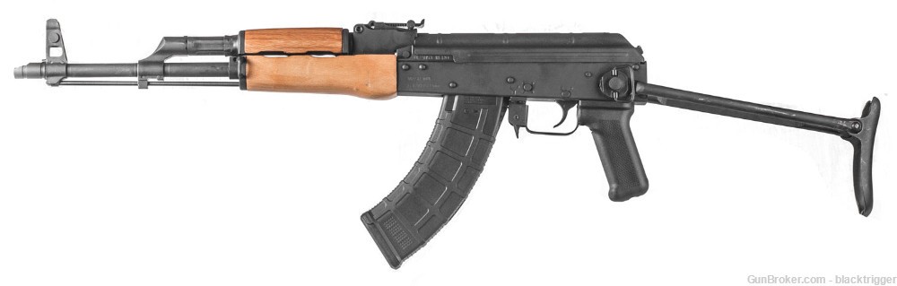 Century Arms RI3321N WASR 7.62x39mm 30+1 16.25" Folding Stock Wood Forearm -img-2