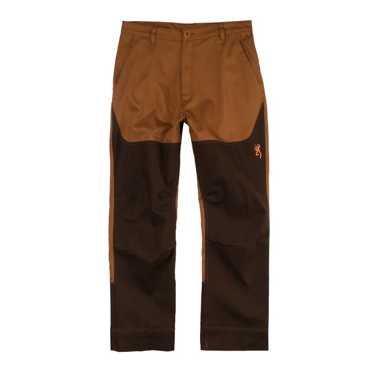 BROWNING Men's Upland Denim Chocolate Hunting Pants, Size: 30x32-img-0