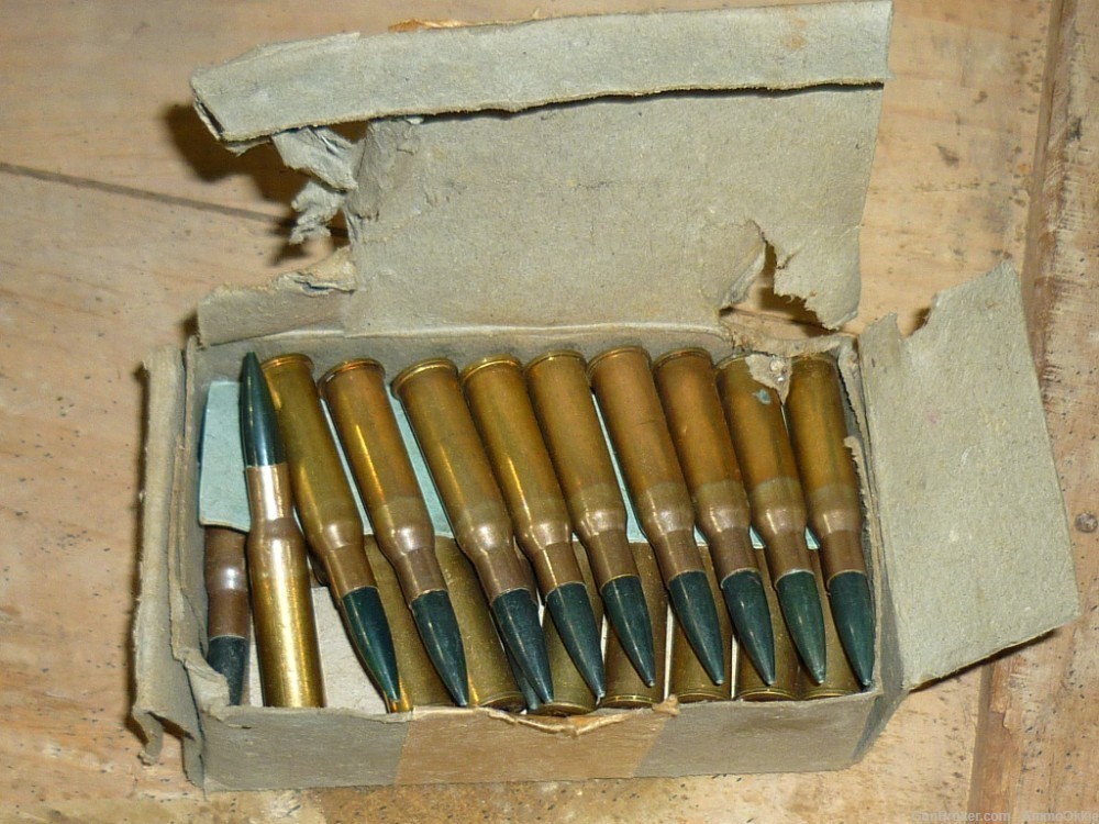 10rd - EGYPTIAN PLASTIC BULLET - Training Ammo - 7.62x54r BLANKS - RARE-img-12