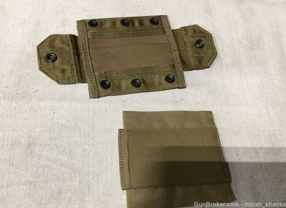SAW M249 200 RD AMMO POUCH AND GENERAL PURPOSE POUCH-COYOTE-TAN-NEW*-img-5